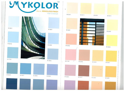 Mykolor Touch Semigloss Finish