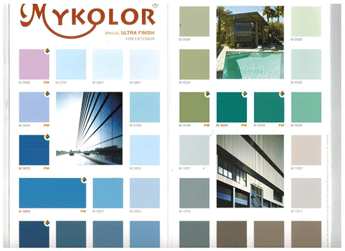 bảng màu ultra Mykolor